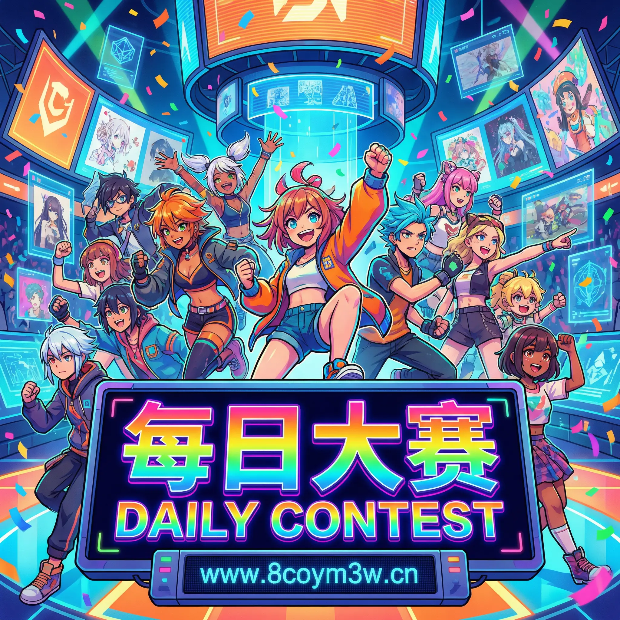 每日大赛二次元：四月新番 视频分享